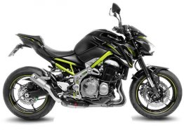 Leo Vince 15402TU LV CORSA TITANIUM Slip-On for Kawasaki Z900 / ZR900  2017 - 2025