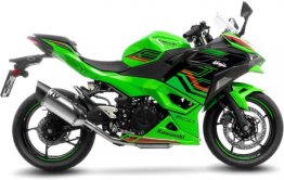 Leo Vince 15607U LV-14 R Slip-On for Kawasaki Ninja 400/500 Z400/500  2018 - 2025
