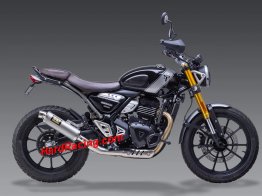 Yoshimura SPEED/SCRAMBLER 400 2024-25 GP-MAGNUM Stainless Slip-On, w/ Stainless Muffler, 180C-674A5U30