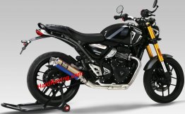 Yoshimura SPEED/SCRAMBLER 400 2024-25 GP-MAGNUM Stainless Slip-On, w/ Titanium Muffler, 180C-674A5U80B