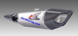 Yoshimura HAYABUSA 2021-25 Race R-11SQ-R Dual Stainless Slip-On Exhaust, w/ Stainless Mufflers, 1U0-592-L13G0