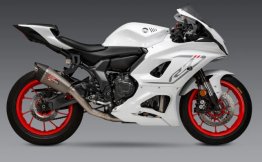 200TI137200  Yoshimura Titanium High Mount Muffler Kit - Yamaha R7  '22-'25