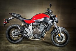 YA6714  M4 Exhaust - Yamaha -'15-18  FZ07 MT07  Slip Ons