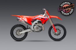 225851S721  Yoshimura  RS-12 RS-12 Titanium Full Exhaust, w/ Titanium muffler  - HONDA CRF450 R/RX   2021-24