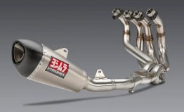 390190P520  Yoshimura Lightning Sprint Alpha T Stainless Exhaust, w/ Stainless Muffler - '05+ GSX-R1000 / '07+ ZX10