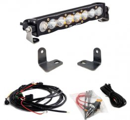 BAJA DESIGNS S8 10 Inch Hood Mount Light Bar Kit | RZR XP Turbo (2016-2018), 447073 (FREE SHIPPING)