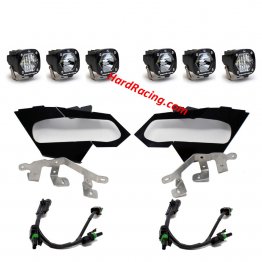 BAJA DESIGNS Can-Am S1 Triple LED Headlight Kit - Can-Am 2017-24 Maverick X3, 447074 (FREE SHIPPING)