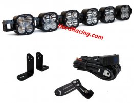 BAJA DESIGNS Linkable Roof Mount Light Kit | RZR Pro XP (2020-2025) & RZR Turbo R (2024), 447081 (FREE SHIPPING)
