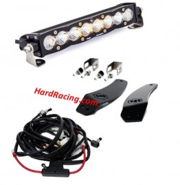BAJA DESIGNS Textron/Arctic Cat S8 10 Inch Grille Mount Light Bar Kit - Arctic Cat 2020-21 Wildcat XX; Textron 2018-19 Wildcat XX, 447138 (FREE SHIPPING)