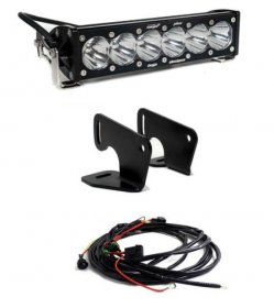 BAJA DESIGNS OnX6+ 10 Inch Hood Mount Light Bar Kit  | RZR Pro XP (2020-2025) & RZR Turbo R (2022-2024), 447167 (FREE SHIPPING)