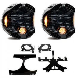 BAJA DESIGNS Harley Davidson LP6 Amber LED Headlight Kit - Road Glide 2015-2023,  448113 (FREE SHIPPING)
