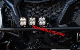 BAJA DESIGNS Can-Am Maverick R Squadron Sport Pre-Runner Bumper Light Kit  - Can-Am Maverick R 2024-2025, 448203 (FREE SHIPPING)