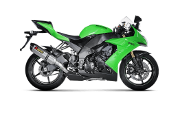 S-K10RFT5T-ZT  Akrapovic Evolution w/ Titanium HEX - '08'-09  ZX-10R (INVENTORY BLOWOUT ITEM)