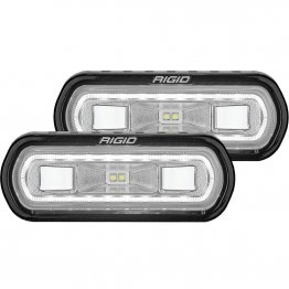 Rigid Industries SR-L Series Spreader Pod White Halo Surface Mount
