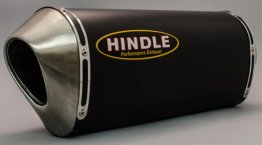 75-0232N   Hindle Evolution Stainless Steel High Mount Full System w/ Black Ceramic Can for Suzuki GSX8S/R  2023 - 2025