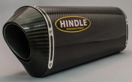 75-0459CC   Hindle Evolution Stainless Steel High Mount Full System w/ Carbon Can for Yamaha R9  2024 - 2025