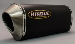 75-0459N   Hindle Evolution Stainless Steel High Mount Full System w/ Black Ceramic Can for Yamaha R9  2024 - 2025