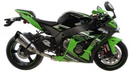Leo Vince 8081 CAT ELIMINATOR (LINK PIPE) for Kawasaki ZX-10R/RR Ninja  2016 - 2020