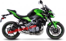 Leo Vince HEADER PIPES ONLY for KAWASAKI Z 900 2017-2025, 8091