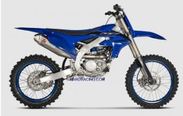 S-Y4MET16-FDHLTA   Akrapovic Dirt Exhaust - Yamaha-  Full Titanium Evolution System - YZ450F  '23-24  /WR 450F 2024