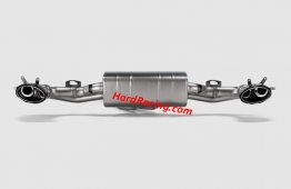 S-AU/T/3H  Akrapovic 2025 Audi RSQ8 Evolution Race Line Exhaust System (Titanium)