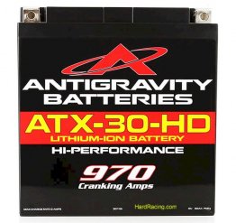 AntiGravity Heavy Duty 24Ah Motorsport Lithium Battery AG-ATX30-HD
