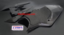 Tyga Carbon Fiber Seat Seat Cowling Set, STREET, CUP STYLE, BPFS-0142 - '15-'21 KTM RC390