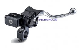 Brembo Brake Master Cylinder MX PS10x19 w/ Integrated Reservoir, XA2B3A0 (FREE EXPRESS SHIPPING) | HardRacing