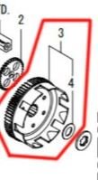 Takegawa Replacement Clutch Basket  00-02-0489 - SPECIAL ORDER ONLY
