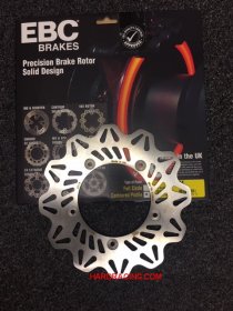 EBC FRONT VEE Rotor - 2022-25 Honda Grom RR  (ABS+NON-ABS)