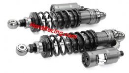 GEARS-1027  Gears Racing Hill-2 Rear Coilover Shock for Honda DAX 125 (BLACK SPRING)