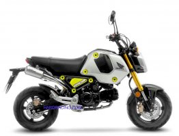 Leo Vince  Exhaust - LV-10 Full System High Mount -   Full Stainless    Grom RR  22-25  15253U