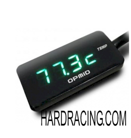 OPMID "Version 2.0" M1011 M1013 Engine/Head Temperature Gauge w/ Voltmeter (Plug-n-Play)  GEN2- '13-'20  Honda Grom / Grom SF
