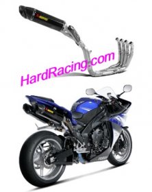 S-Y10RFT10-ZC/2  Akrapovic Evolution 2 KIT w/ Twin Carbon HEX  - '09-'14  R1