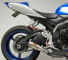 WS756  WERKES USA SS Shorty GP Slip-on - '06-'07 Suzuki GSX-R 600/750