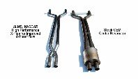 FS.POR.970-XX  Fabspeed Automotive Exhaust - Porsche - 970 Panamera Turbo/S/4S/V6 X-Pipe Resonator Bypass Pipe