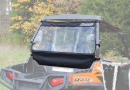 UTV Windshields -Polaris RZR Rear Soft Panel   RSP-P-RZR-002