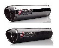 TWO BROTHERS - Silver Series Slip-on  '08-'13 EX250R (005-2080406V-S, 005-2080405V-S)