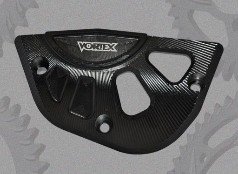 CS449K  Vortex Billet BLACK Alum. Engine Cover RIGHT SIDE - '11-'14 ZX10R