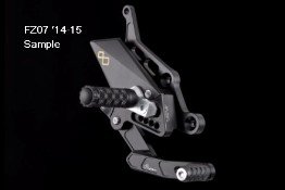 FTRYA008X  LighTech Rear Sets - Yamaha - FZ07 MT07/Tracer    '14-'18