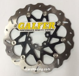 DF800CW / DF800CWS GALFER FRONT Floating Wave Rotor - '14-'16 KTM RC390  / 390 Duke