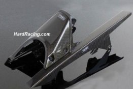 Tyga Carbon Fiber Rear Hugger/Chain Guard Assembly BPCH-7131 - '15-'21 KTM RC390