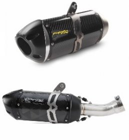 TWO BROTHERS - Kawasaki  '16-17 ZX-10R  S1R Slip On  005-4290405-S1, 005-4290407-S1B