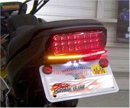 SBL-FenderKit205-xx   Honda Grom Run-Brake-Turn LED Fender Eliminator - '13-15 Honda Grom