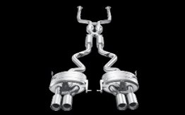 ME-BM/T/2   Akrapovic Automotive Exhaust - BMW M3 (E92, E93) ('07-13) Evolution Line (Titanium) (without exhaust tips)