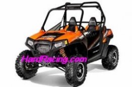 UTV Pro Armor - 2012 RZR-S GRAPHIC KIT - ORANGE MADNESS W/ CUT OUTS (ORANGE /BLACK)   P081405OM