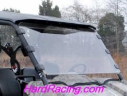 UTV Windshields - Yamaha Viking Scratch Resistant Full Windshield  WS-Y-VIK-70