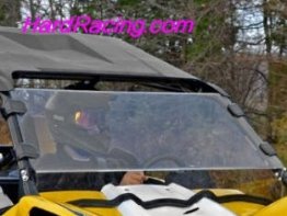 UTV Windshields - Yamaha YXZ Scratch Resistant 3/4 Windshield    TWS-Y-YXZ-70