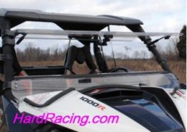 UTV Windshields -Can-Am Maverick Scratch Resistant Flip Windshield   FWS-CA-MAV-001-70