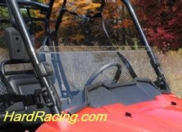 UTV Windshields -Honda Pioneer 700 Scratch Resistant Half Windshield    HWS-H-PIO700-70